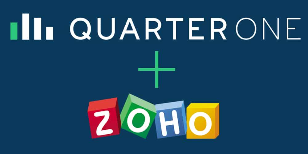 QuarterOne now listed on Zoho Marketplace